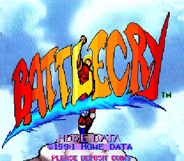 Battlecry screen shot title